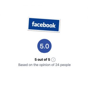 shows facebook feedback average