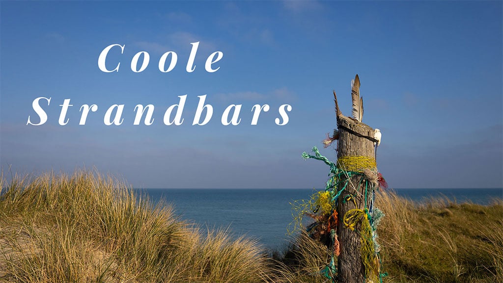 Coole Strandbars in der Normandie